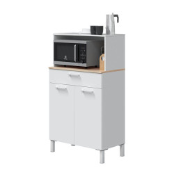 MUEBLE AUXILIAR COCINA 2P 1CAJON 126X72X40CM BLARTIK RCANADIAN MOMI