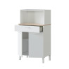 MUEBLE AUXILIAR COCINA 2P 1CAJON 126X72X40CM BLARTIK RCANADIAN MOMI