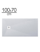 Platos de ducha rectangulares carga mineral